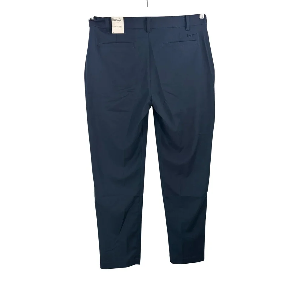 Nike Victory Golf Pants 36x32 Navy Dri-FIT Ankle Length athleisure tech wear